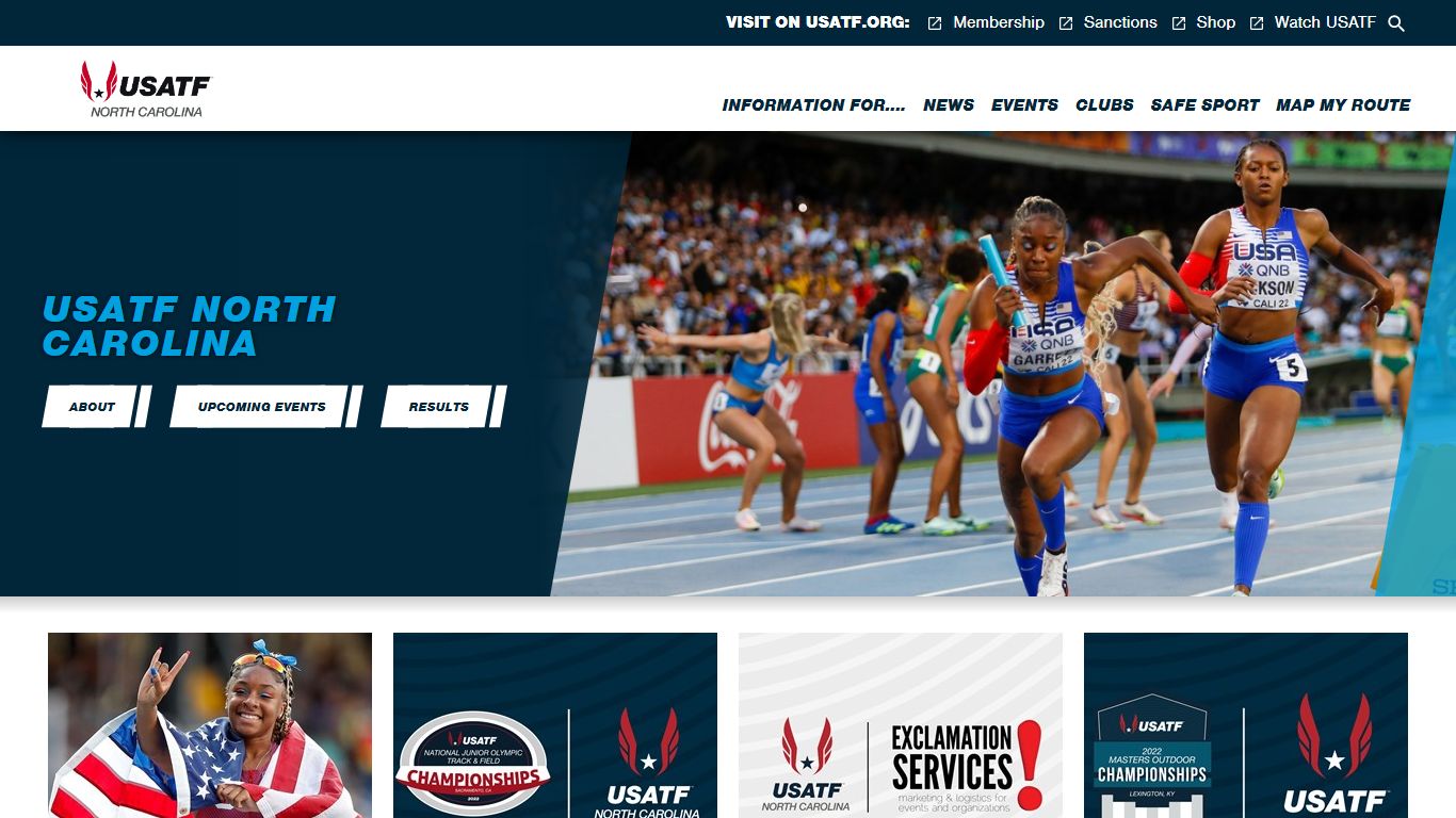 Home | USA Track & Field North Carolina