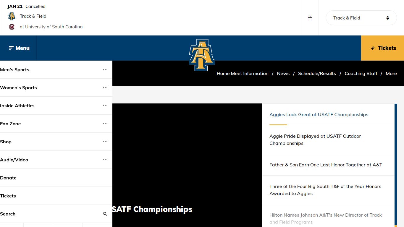 Track & Field - North Carolina A&T